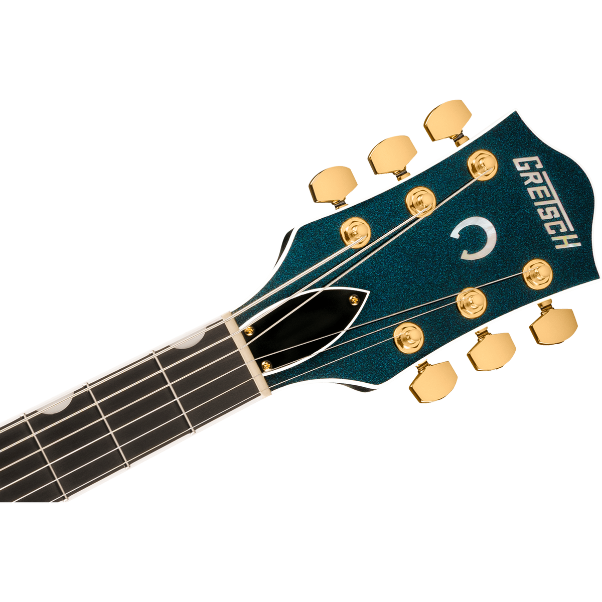 Gretsch Nashville Hollow Body w/ String-Thru Bigsby, Midnight Sapphire - View 4 | MusicMarket