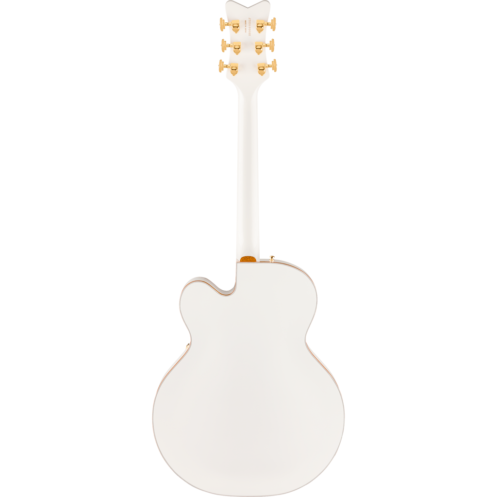 Gretsch Falcon Hollow Body Electric Guitar w/ String-Thru Bigsby - White - View 3 | MusicMarket