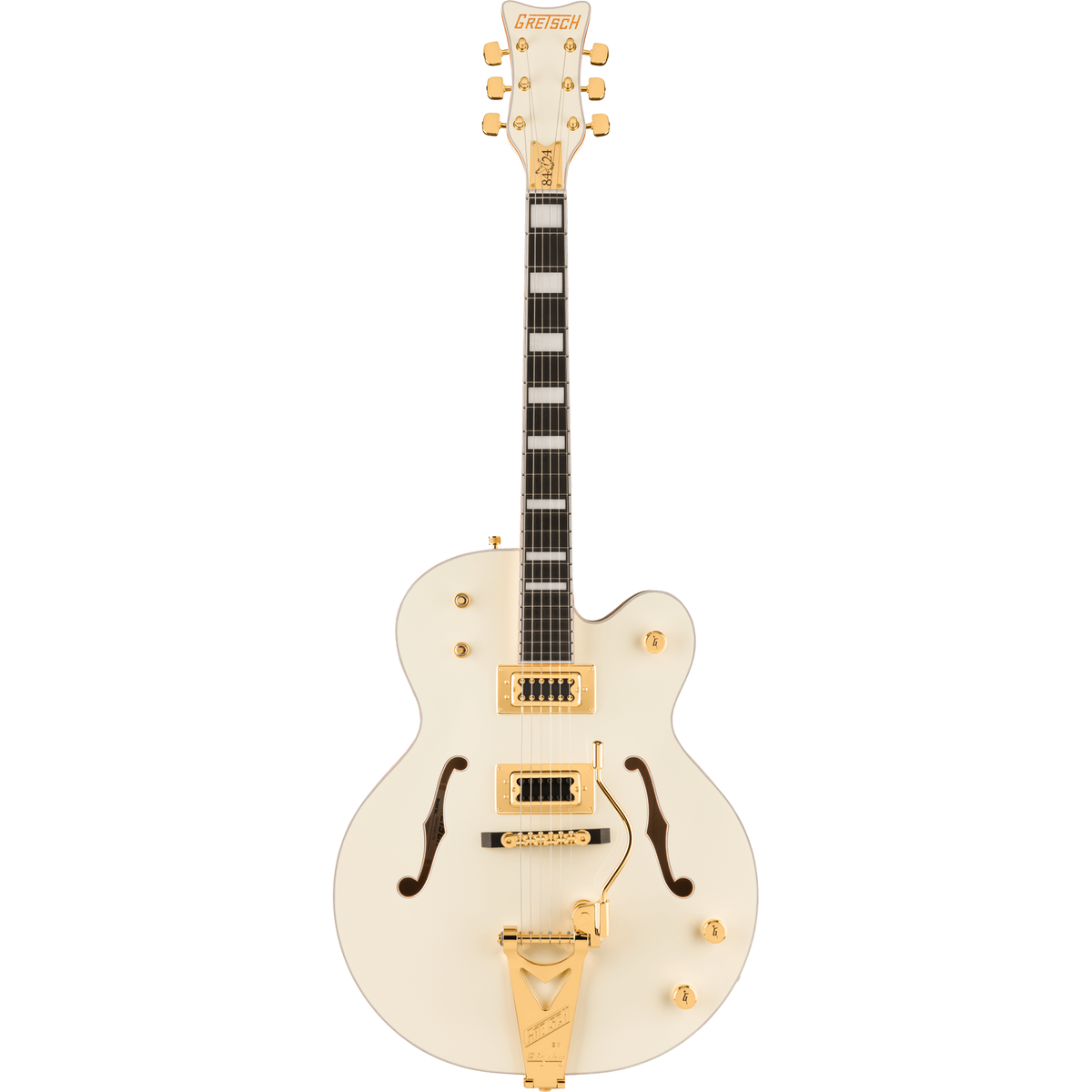 Gretsch G8424T Billy Duffy Signature Falcon LTD w/ Bigsby - Vintage White Lacquer - View 2 | MusicMarket