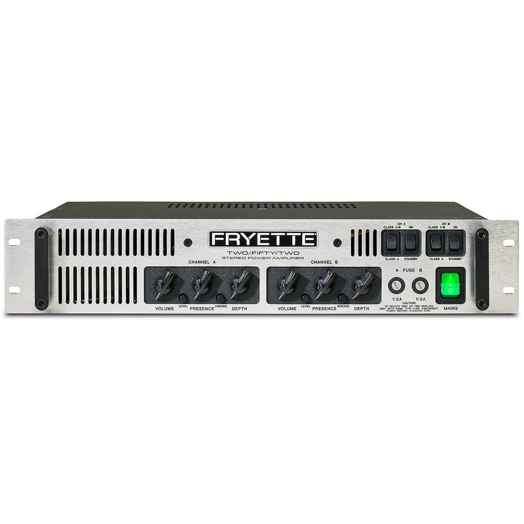 Fryette G2502S Two/Fifty/Two 50W Stereo Power Amplifier - MusicMarket
