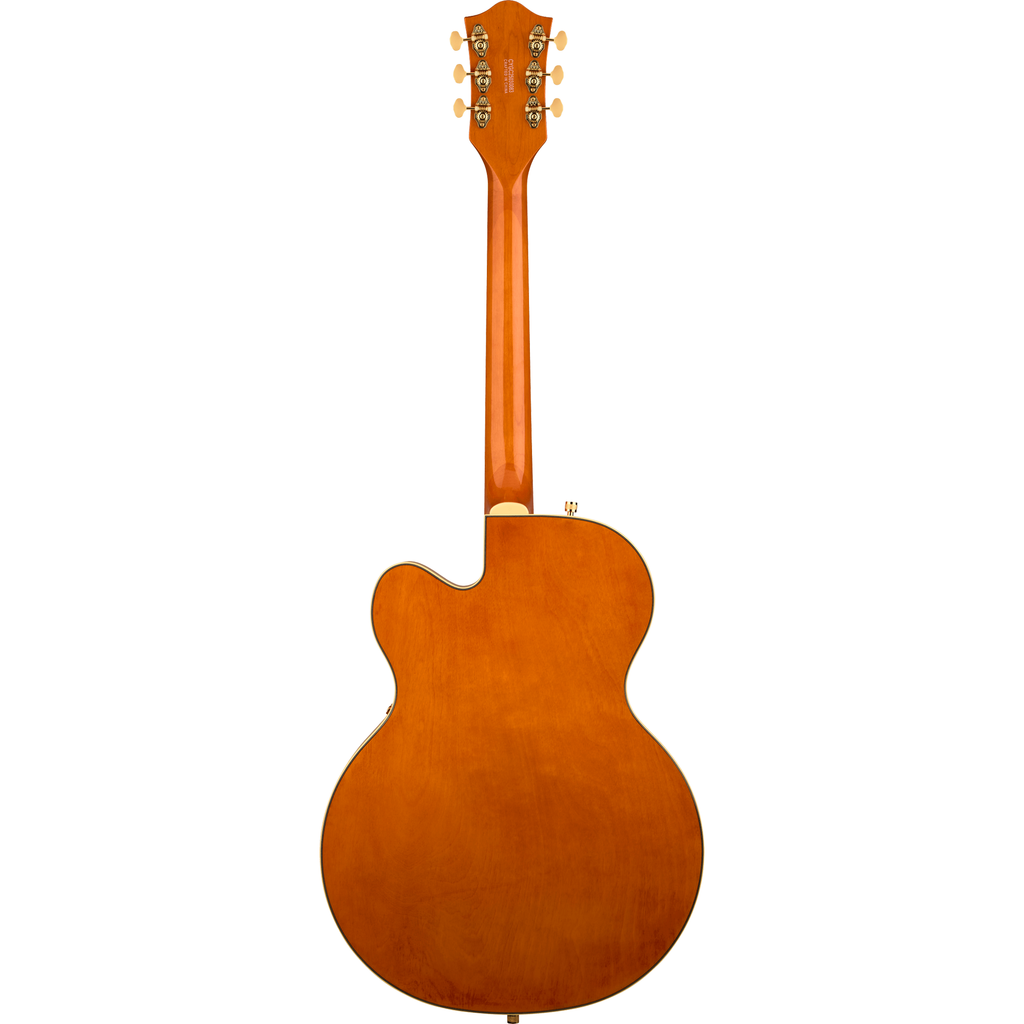 Gretsch Synchromatic Nashville Hollow Body Electric Guitar - 50's Orange Stain - View 3 | MusicMarket