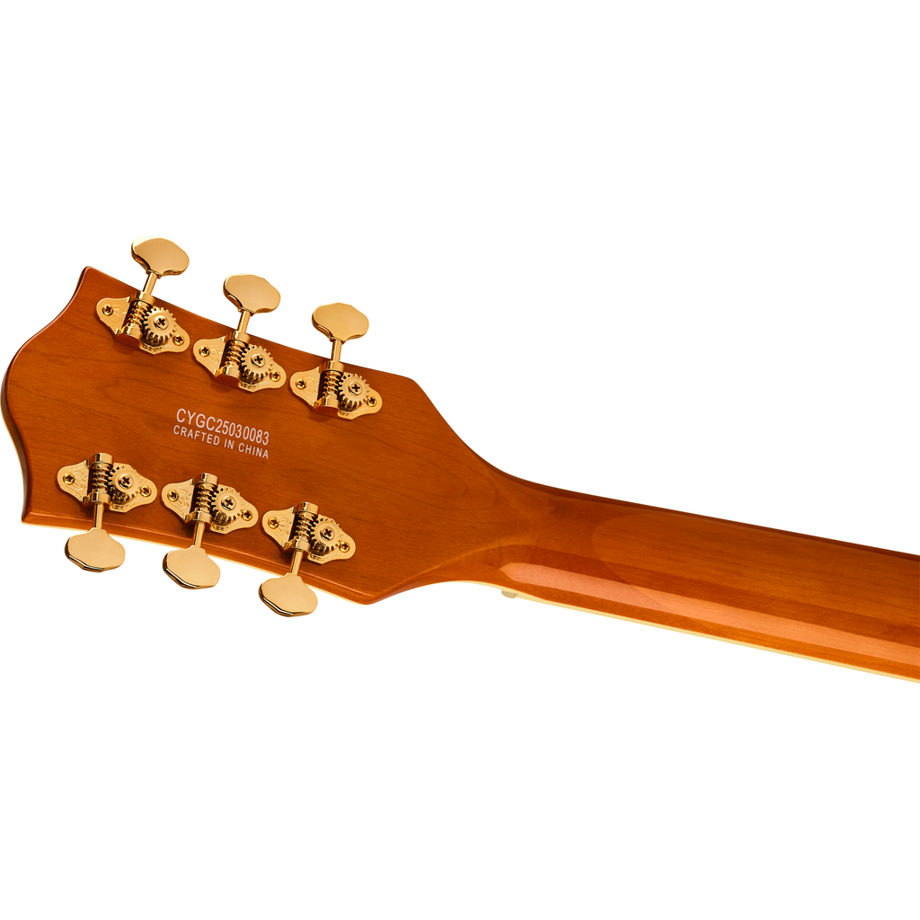 Gretsch Synchromatic Nashville Hollow Body Electric Guitar - 50's Orange Stain - View 5 | MusicMarket