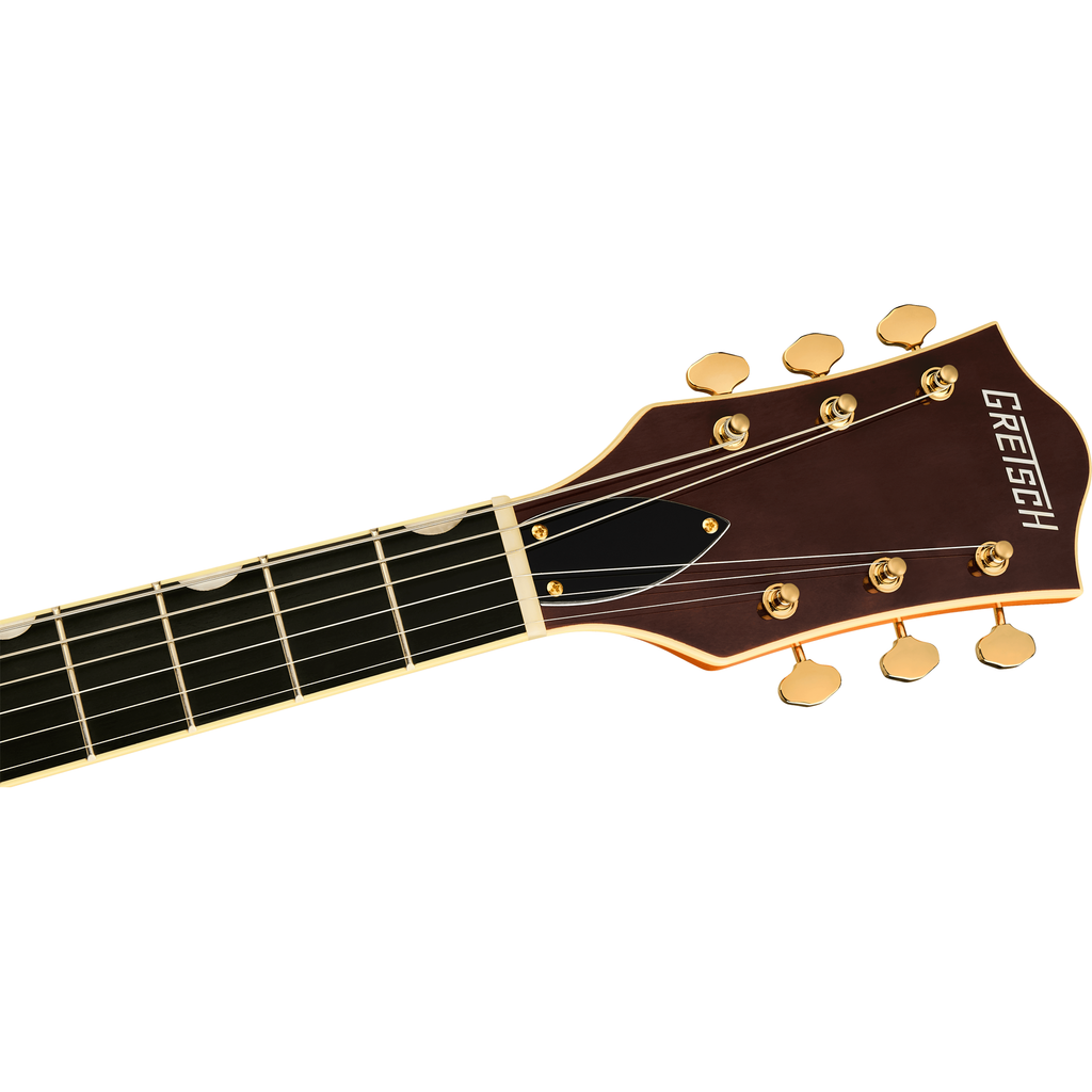Gretsch Synchromatic Nashville Hollow Body Electric Guitar - 50's Orange Stain - View 4 | MusicMarket