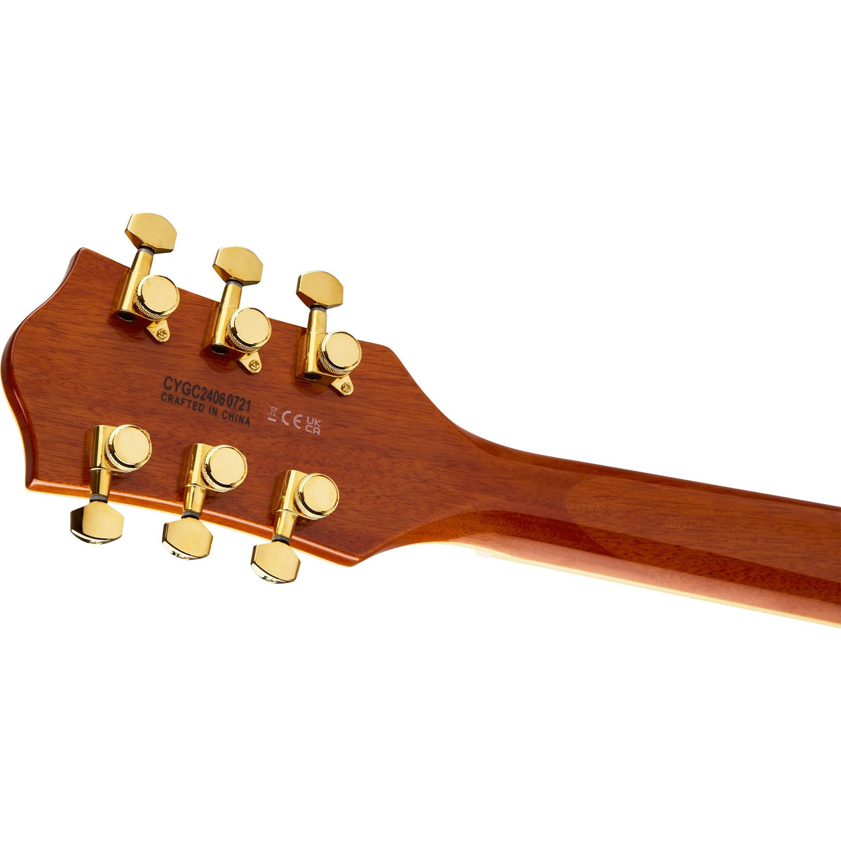 Gretsch LTD Broadkaster Jr. Electric Guitar - Rosewood Fingerboard, Roundup Orange - View 5 | MusicMarket