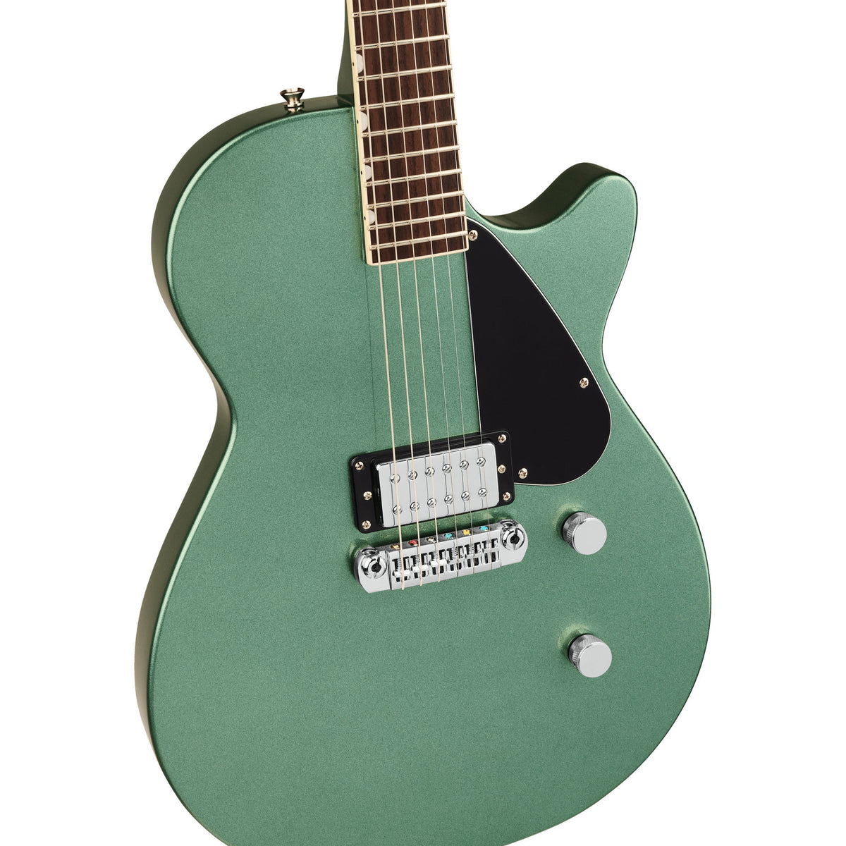 Gretsch Electromatic Jet Club 1 Pickup Electric Guitar - Steel Olive - View 2 | MusicMarket