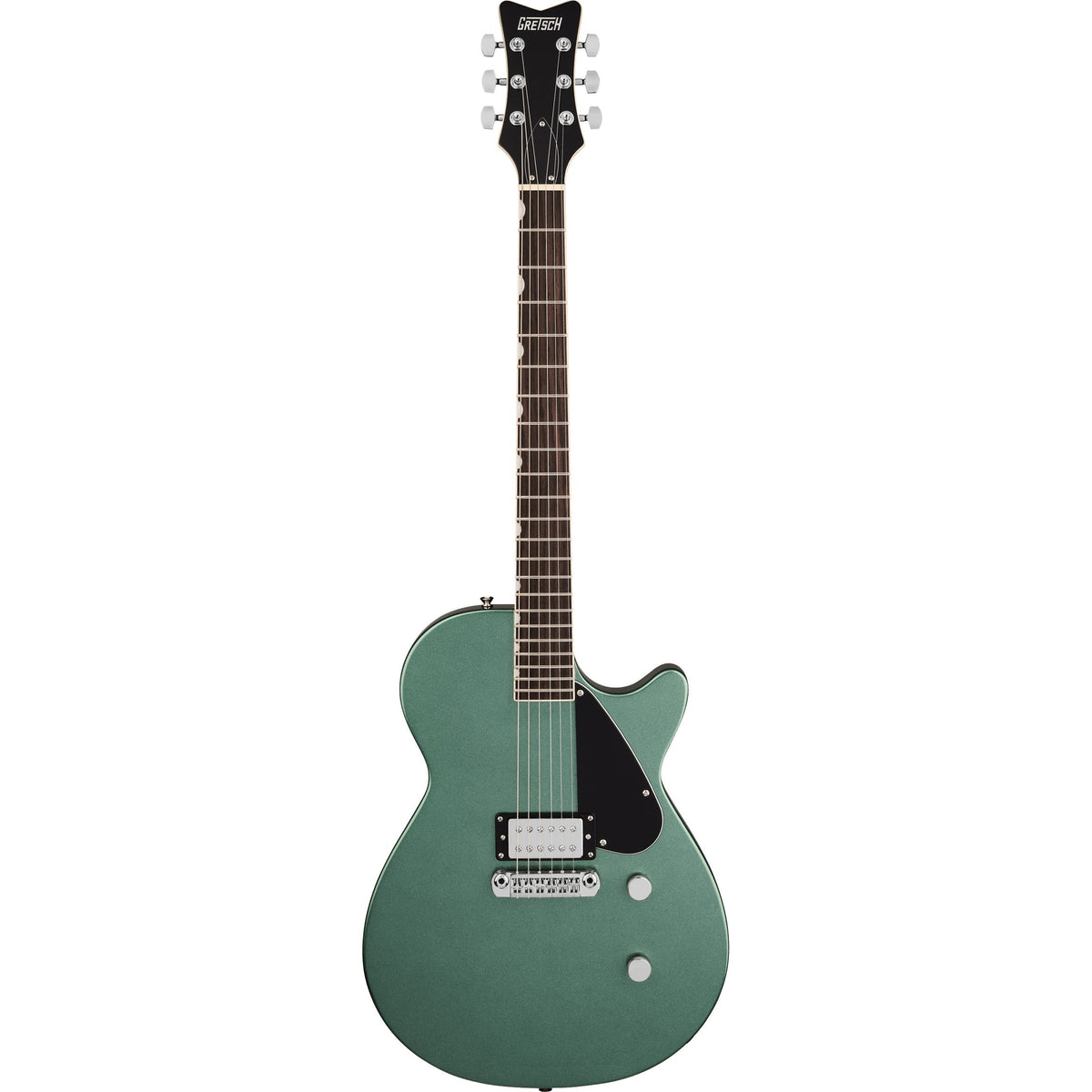Gretsch Electromatic Jet Club 1 Pickup Electric Guitar - Steel Olive - View 3 | MusicMarket