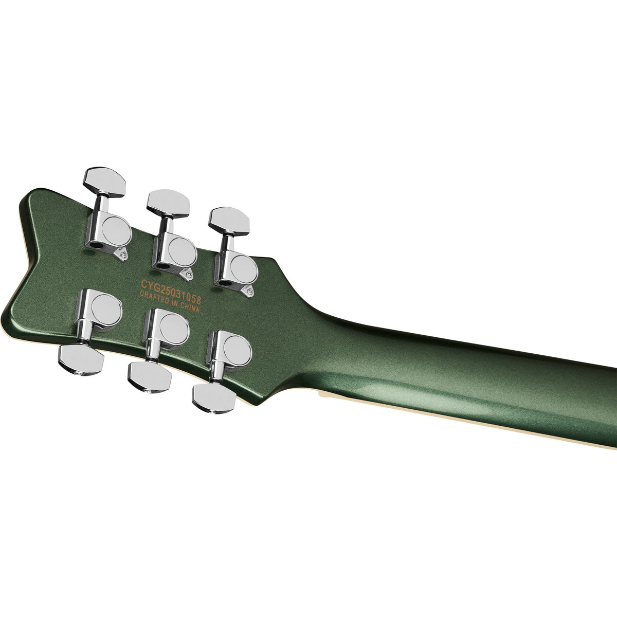 Gretsch Electromatic Jet Club 1 Pickup Electric Guitar - Steel Olive - View 6 | MusicMarket