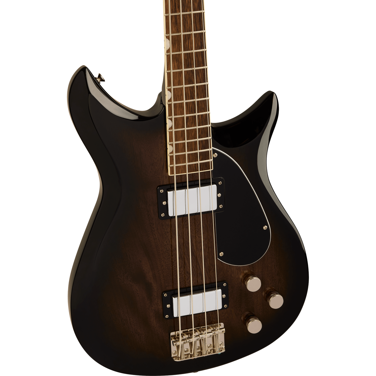 Gretsch Electromatic CVT Electric Bass Double-Cut - Laurel Fingerboard, Bristol Fog - View 6 | MusicMarket