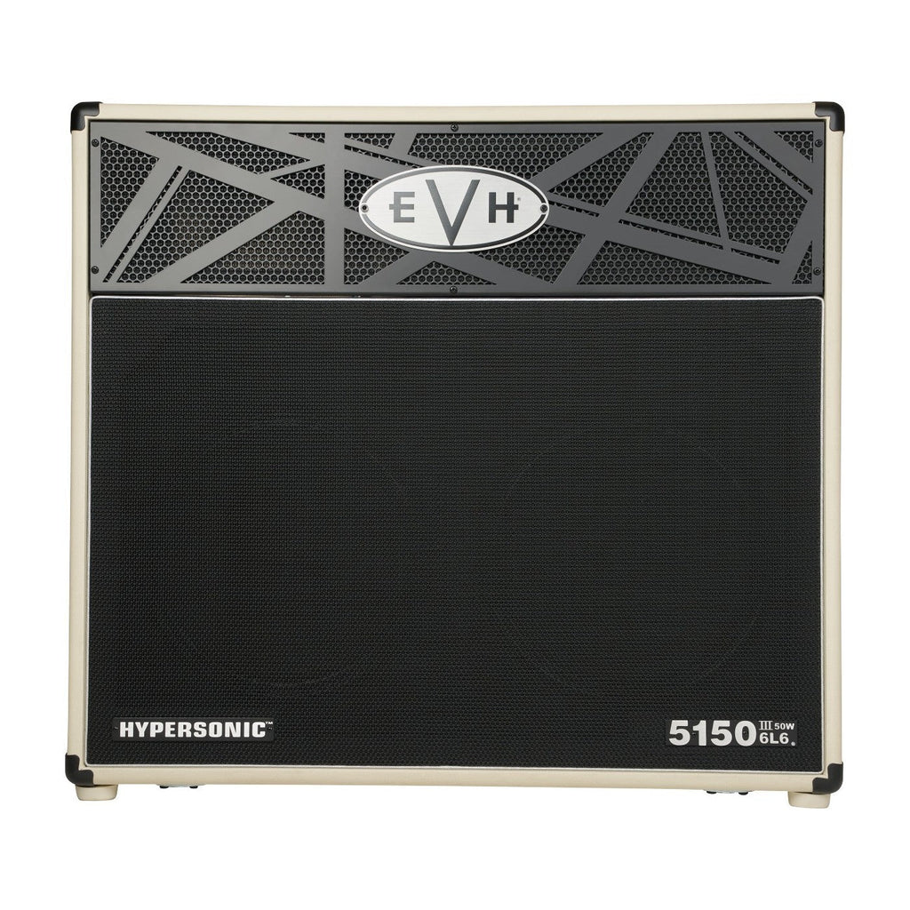 EVH 5150III Hypersonic 6x6 1x12-Inch Electric Guitar Amplifier - Ivory - MusicMarket