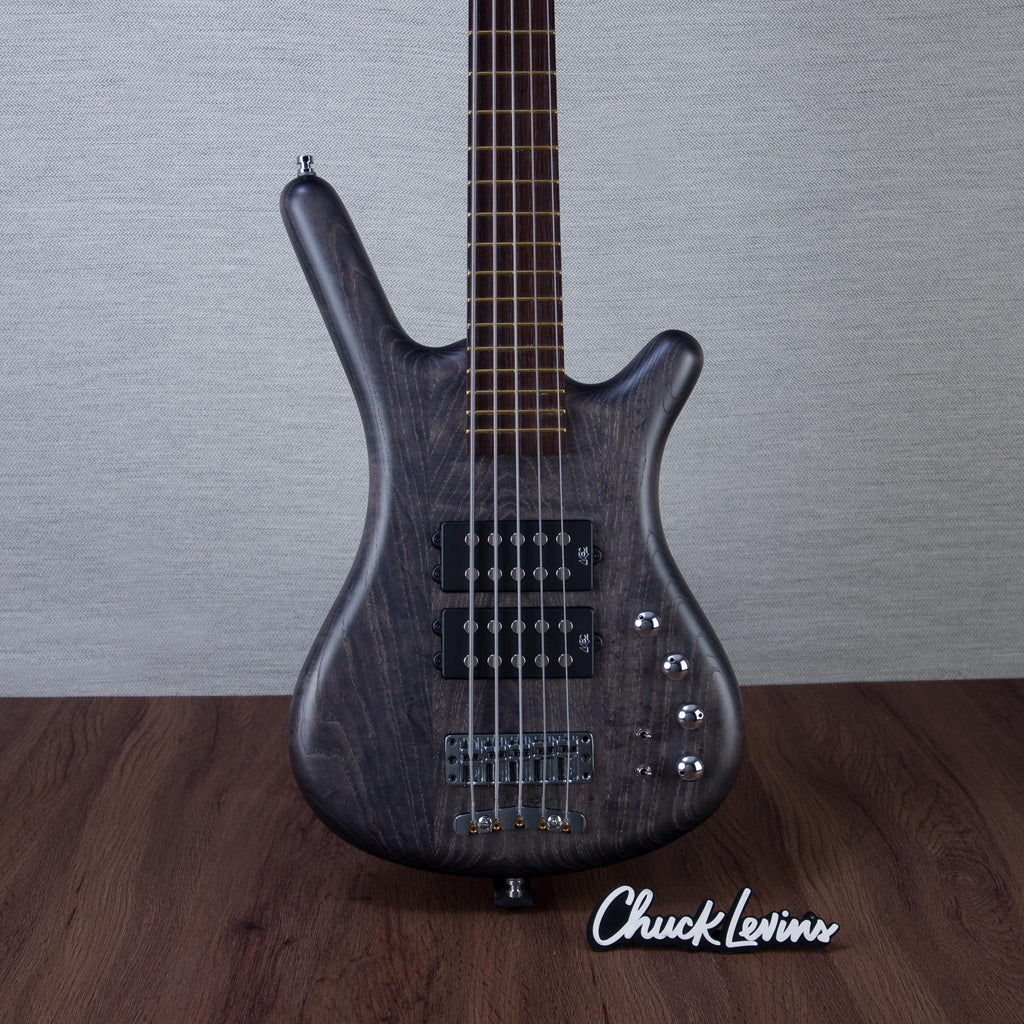 Warwick Corvette 5-String Electric Bass Guitar - Nirvana Black Transparent Satin - #GPS E 013106-24 - MusicMarket