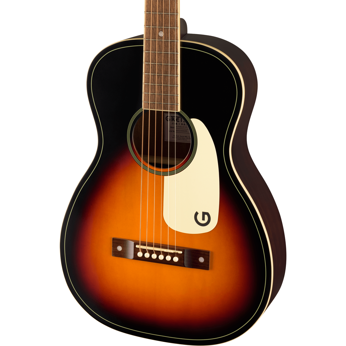 Gretsch Jim Dandy™ Parlor Acoustic Guitar, Rex Burst - MusicMarket