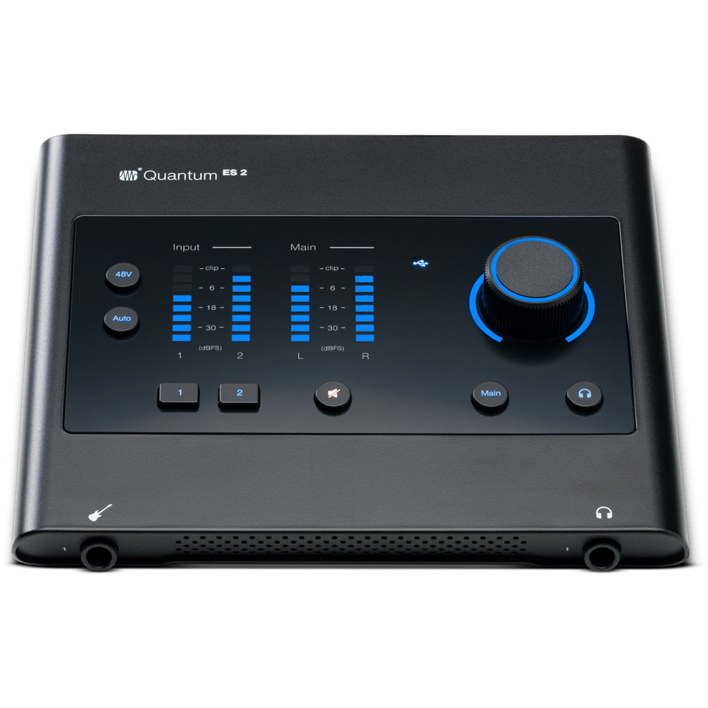 Presonus Quantum ES2 2x2, 24-bit/192 kHz USB-C Audio Interface - MusicMarket