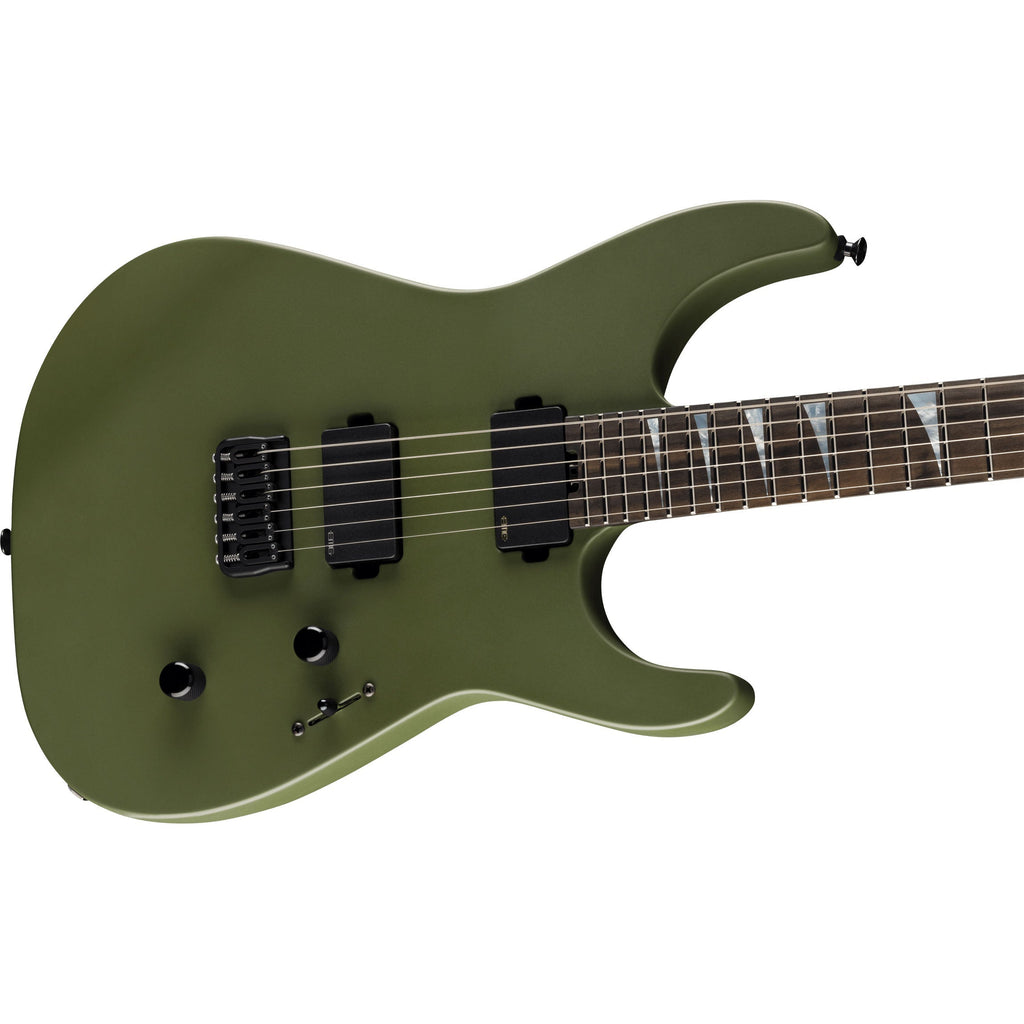 Jackson American Series Soloist SL2 HT Electric Guitar - Matte Army Drab - View 4 | MusicMarket