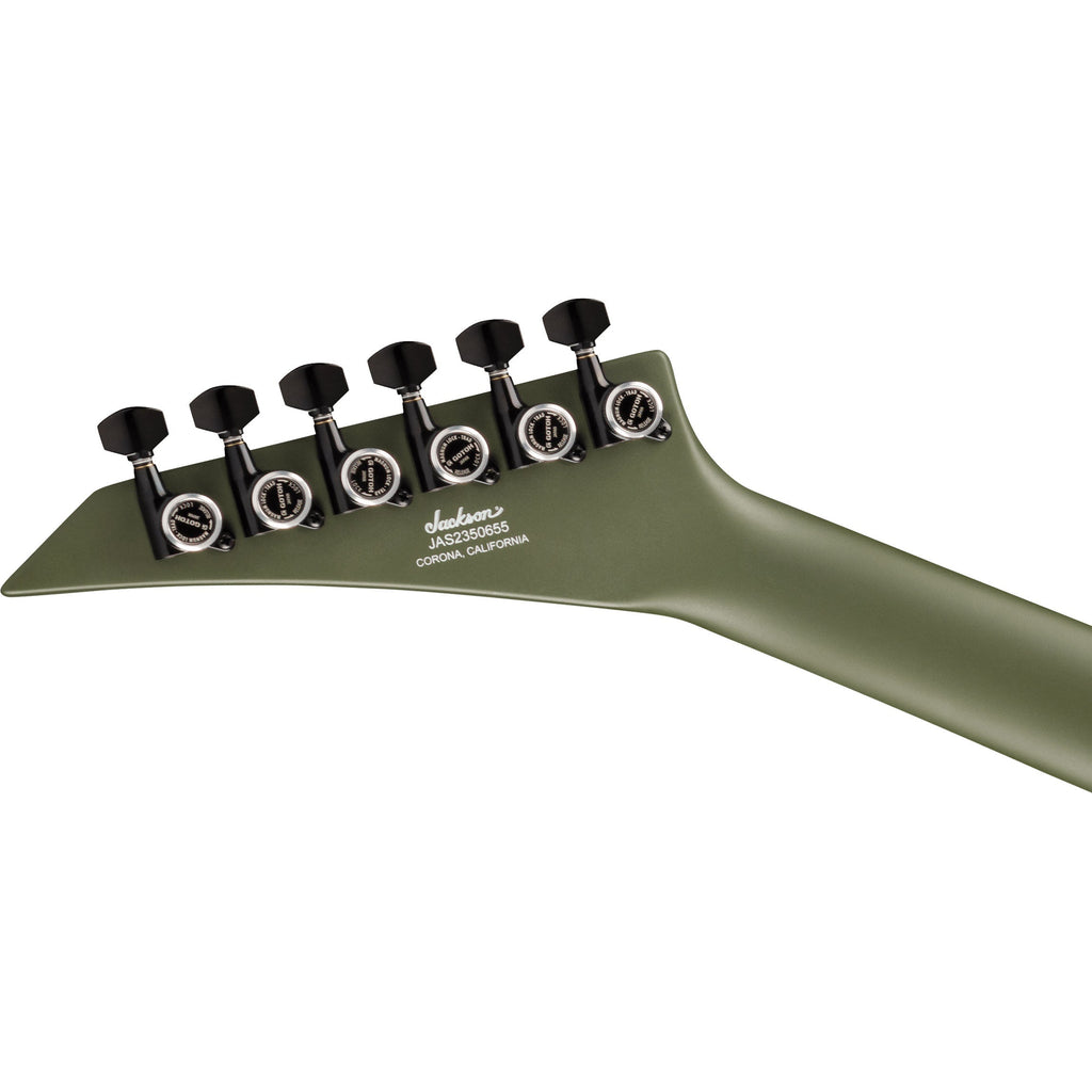 Jackson American Series Soloist SL2 HT Electric Guitar - Matte Army Drab - View 6 | MusicMarket