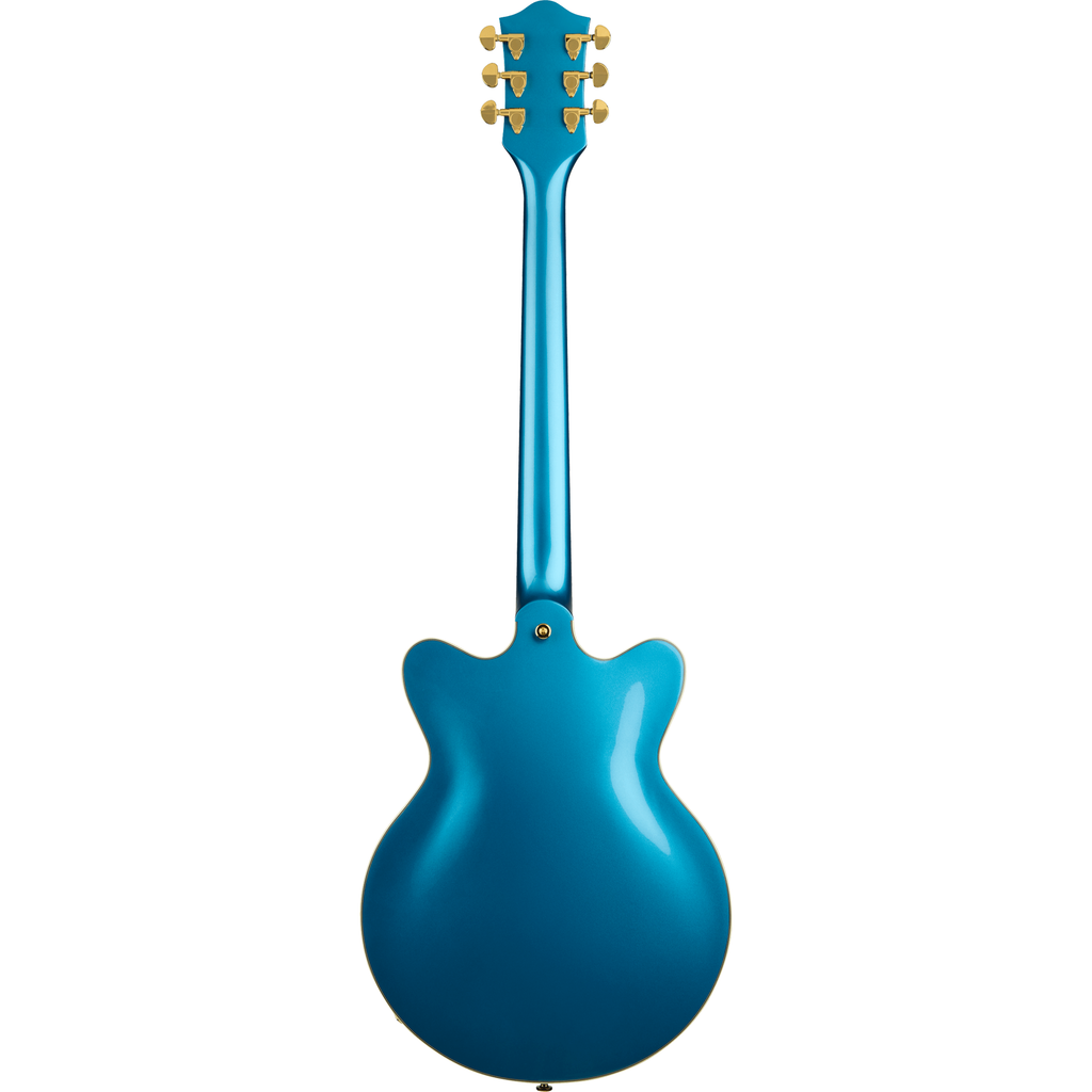 Gretsch G2655TG Streamliner Center Block Jr. Double-Cut w/ Bigsby LTD - Riviera Blue - View 3 | MusicMarket