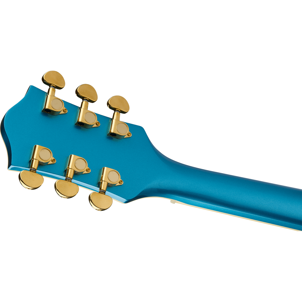 Gretsch G2655TG Streamliner Center Block Jr. Double-Cut w/ Bigsby LTD - Riviera Blue - View 5 | MusicMarket