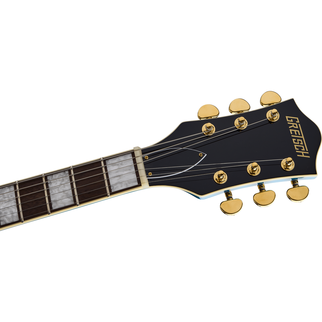 Gretsch G2655TG Streamliner Center Block Jr. Double-Cut w/ Bigsby LTD - Riviera Blue - View 4 | MusicMarket