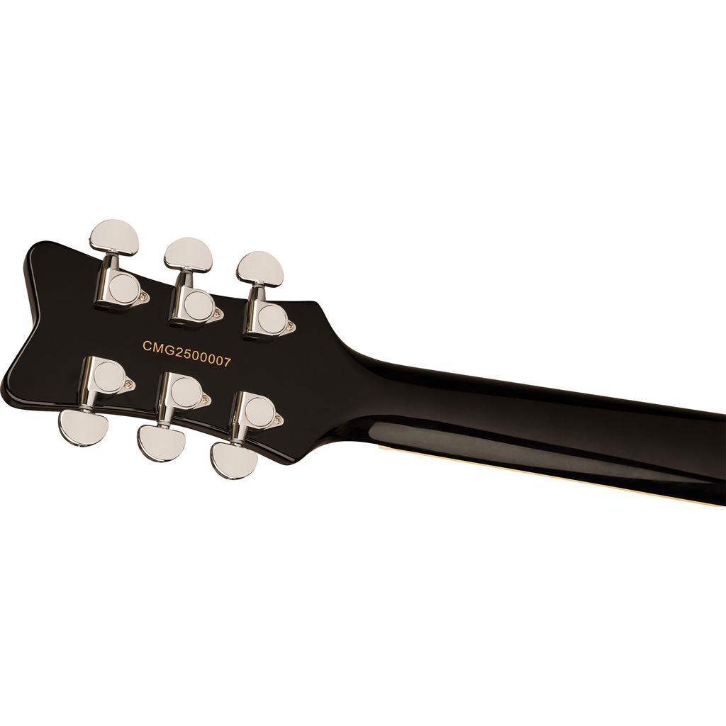 Gretsch Streamliner Jet Club 1 Pickup Electric Guitar - Laurel Fingerboard, Jet Black - View 5 | MusicMarket
