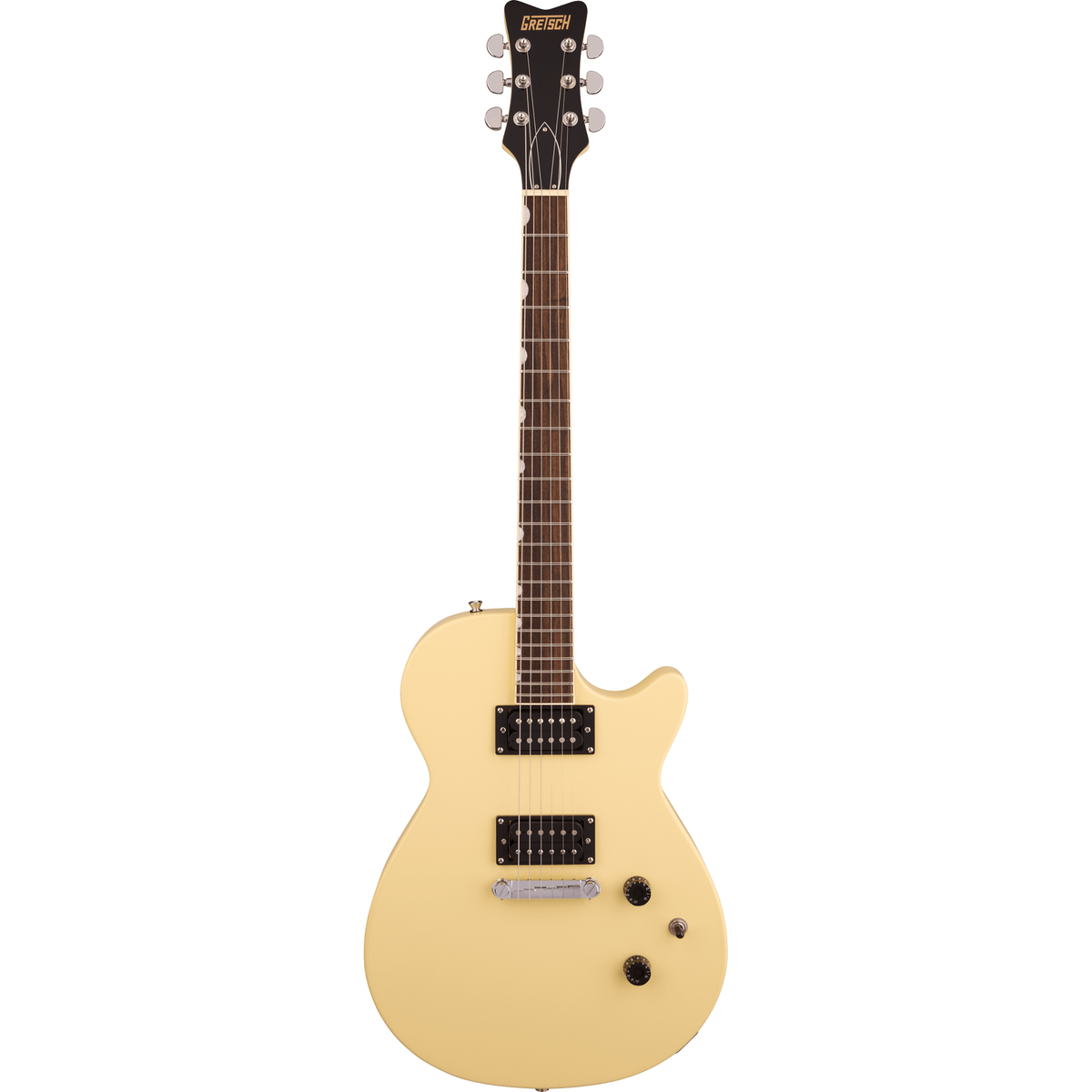 Gretsch Streamliner Jet Club Electric Guitar - Laurel Fingerboard, Aged White - View 2 | MusicMarket