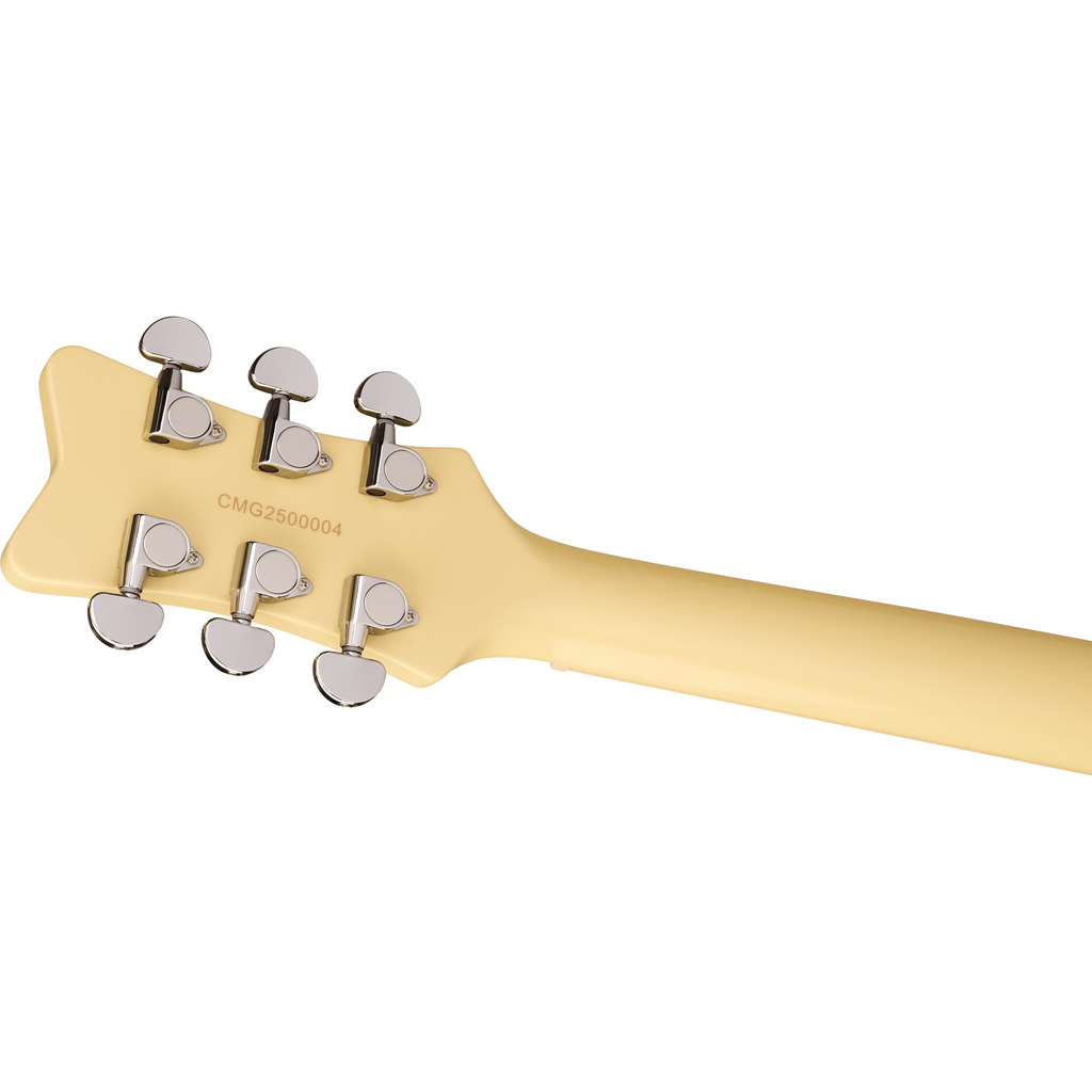 Gretsch Streamliner Jet Club Electric Guitar - Laurel Fingerboard, Aged White - View 5 | MusicMarket