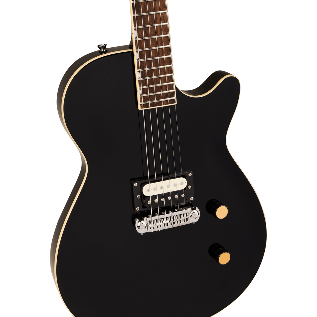 Gretsch Streamliner Jet 1 Pickup Electric Guitar - Laurel Fingerboard, Jet Black - View 6 | MusicMarket