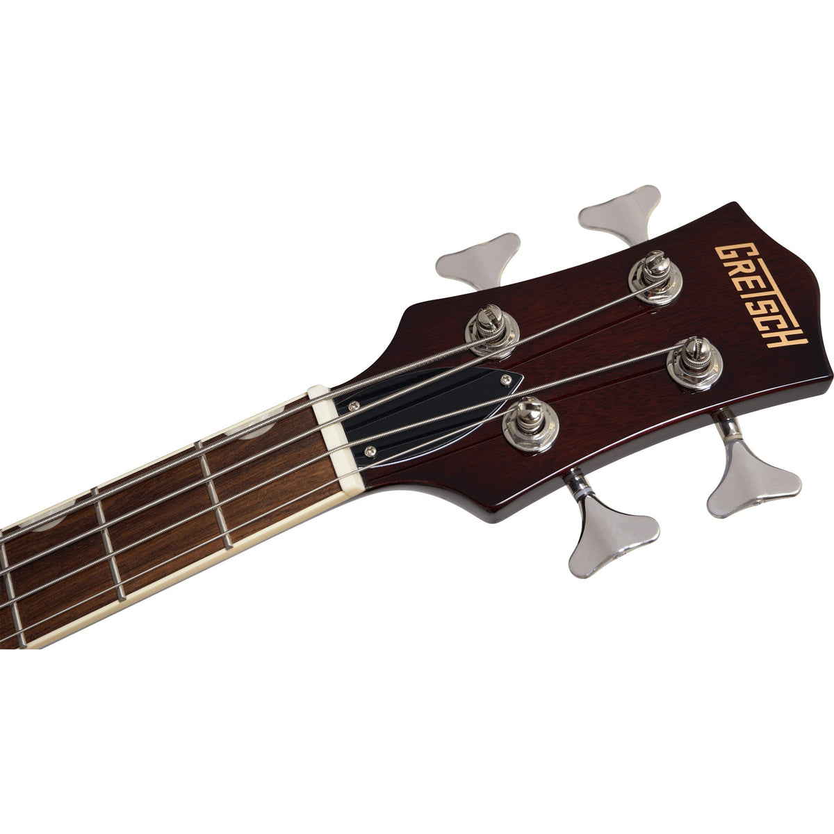 Gretsch Streamliner Jet Club Bass - Single-Cut, Laurel Fingerboard, Walnut Stain - View 6 | MusicMarket
