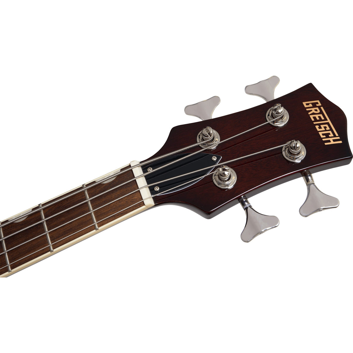 Gretsch Streamliner Jet Club Bass Single-Cut - Laurel Fingerboard, Havana Burst - View 4 | MusicMarket