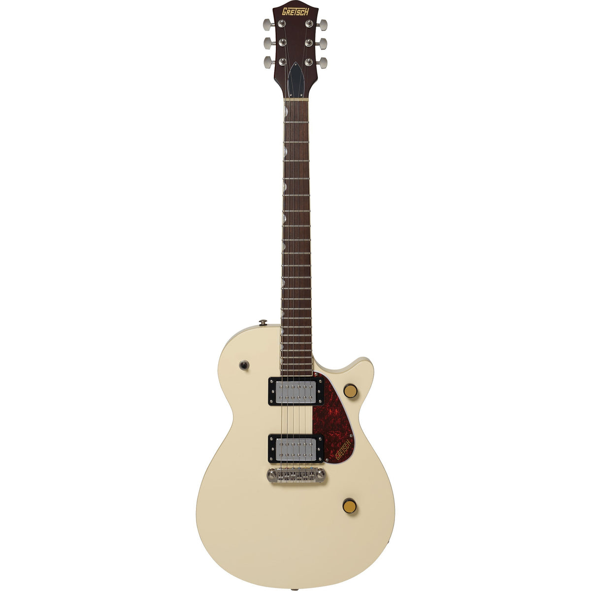Gretsch Streamliner Jet Club Single-Cutwith Wraparound - Vintage White - View 2 | MusicMarket