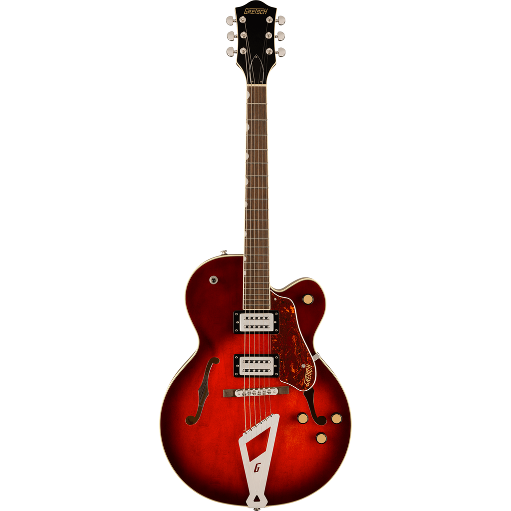 Gretsch G2420 Streamliner Hollow Body w/ Chromatic II, Claret Burst - View 2 | MusicMarket