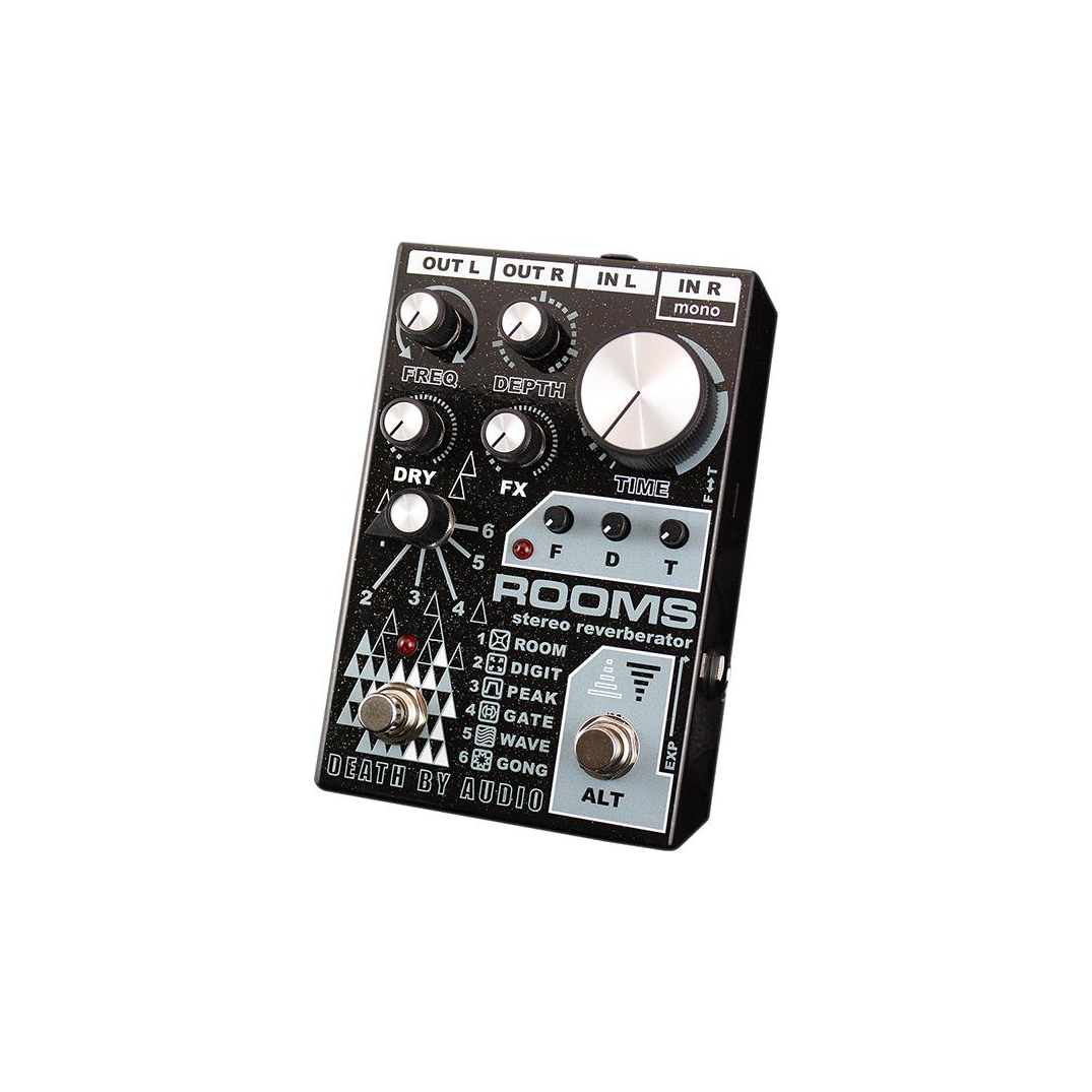 Death By Audio Rooms Digital Reverberation Guitar Pedal - Open Box, Mint - View 3 | MusicMarket