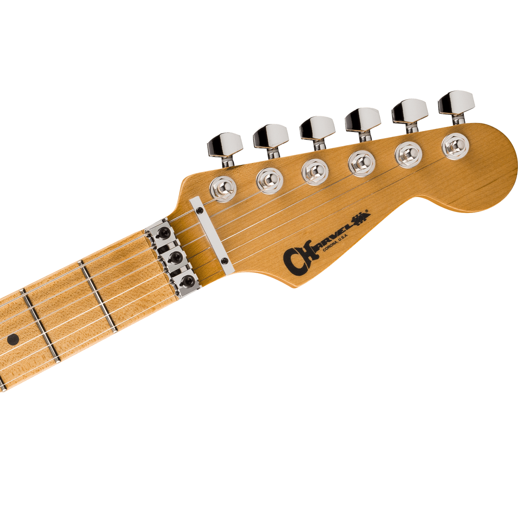 Charvel American Neo-Classic San Dimas Style 1 Electric Guitar - Ivory Blitz - View 4 | MusicMarket