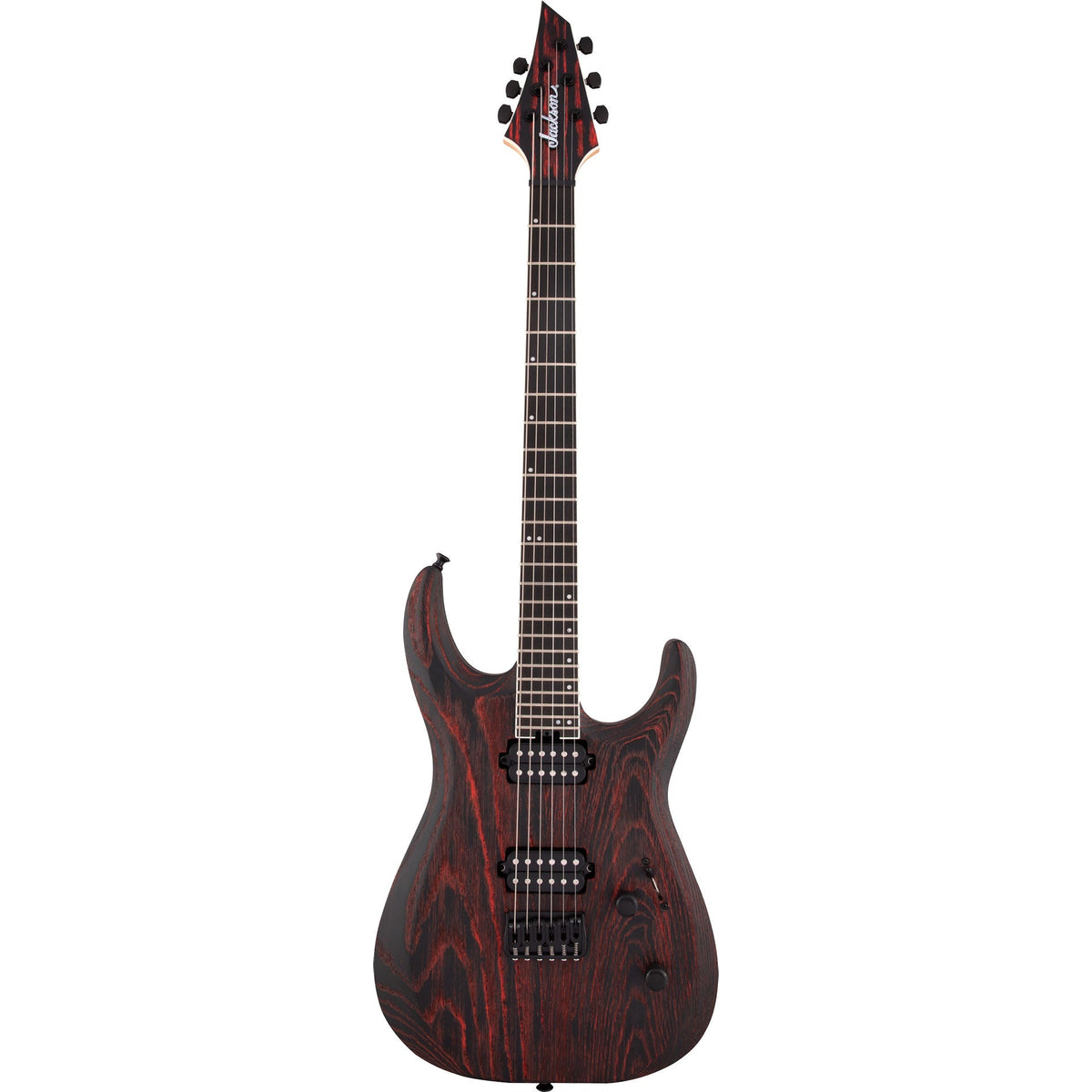 Jackson Pro Series Dinky® DK Modern Ash HT6 Electric Guitar, Baked Red - View 7 | MusicMarket