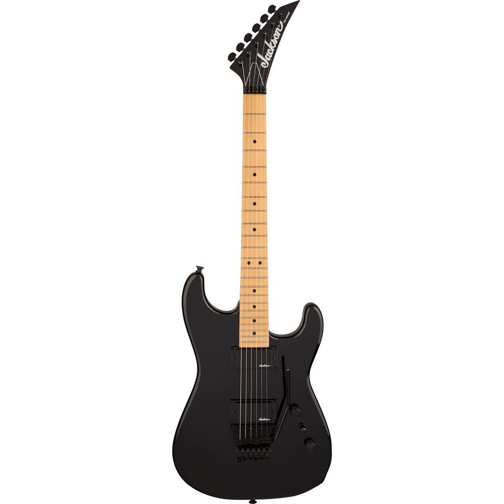 Jackson Pro Origins 1985 San Dimas SD1 HH FR Electric Guitar - Gloss Black - View 2 | MusicMarket