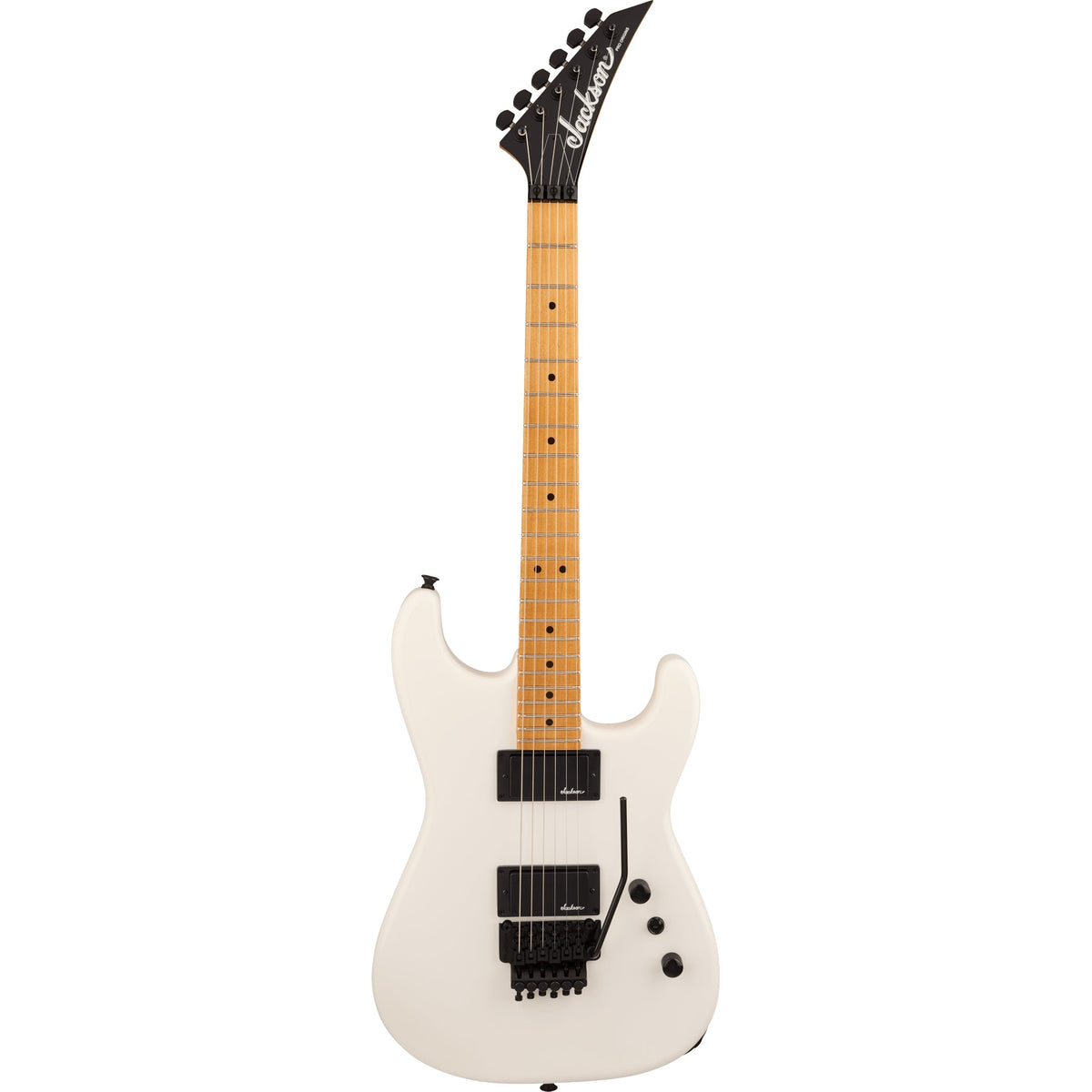 Jackson Pro Origins 1985 San Dimas SD1 HH FR - Maple Fingerboard, Snow White - View 2 | MusicMarket