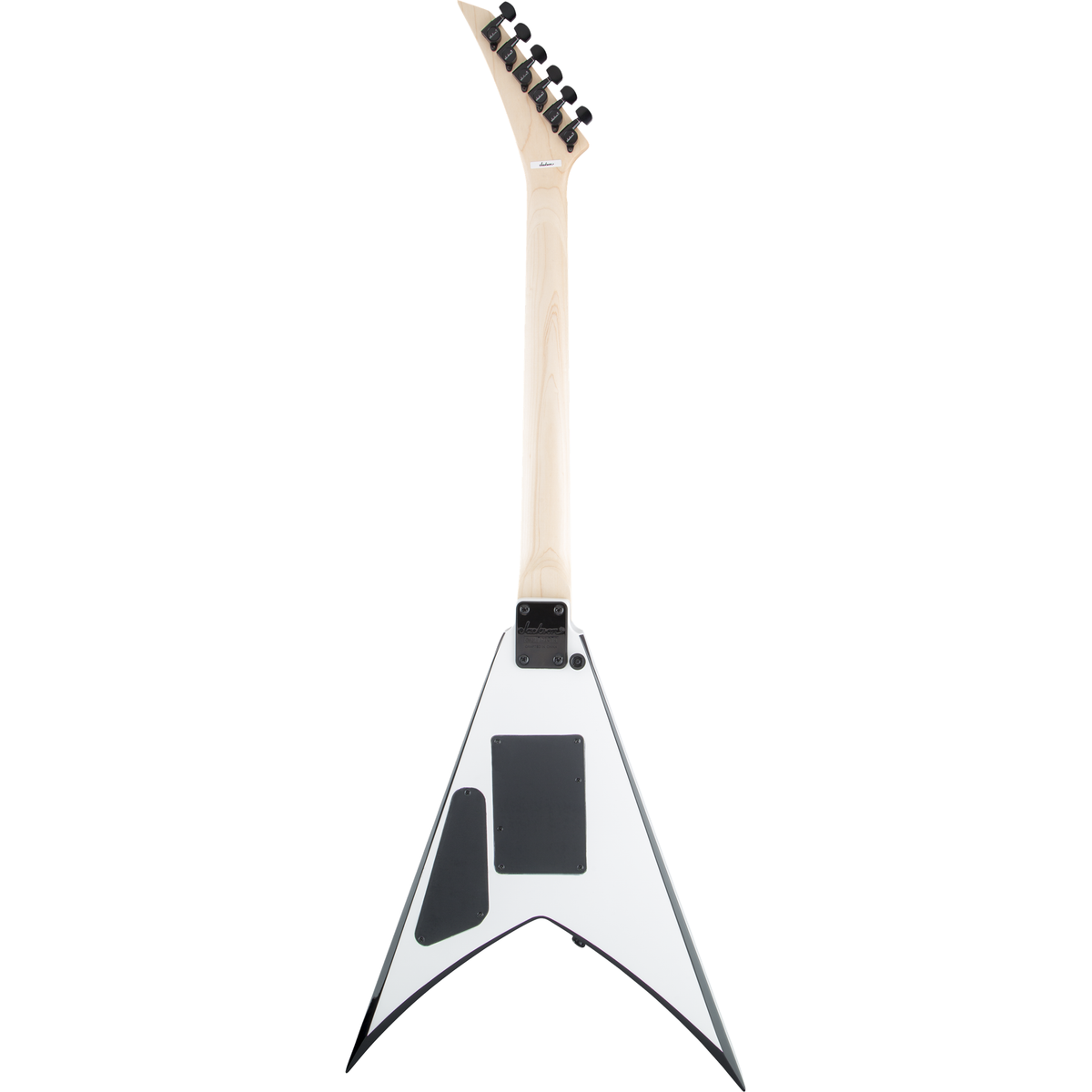 Jackson JS Series King V JS32 Electric Guitar - White with Black Bevels - View 3 | MusicMarket