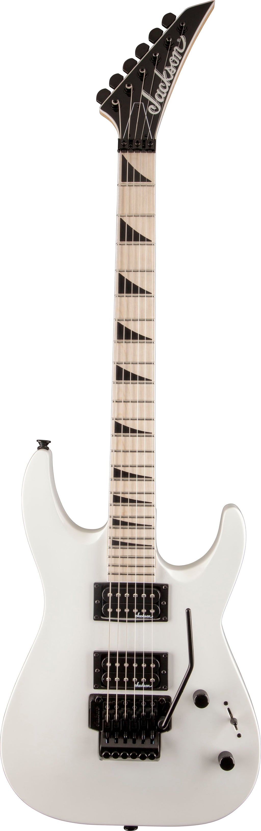 Jackson JS Series Dinky Arch Top JS32 DKAM Electric Guitar - Snow White - View 3 | MusicMarket