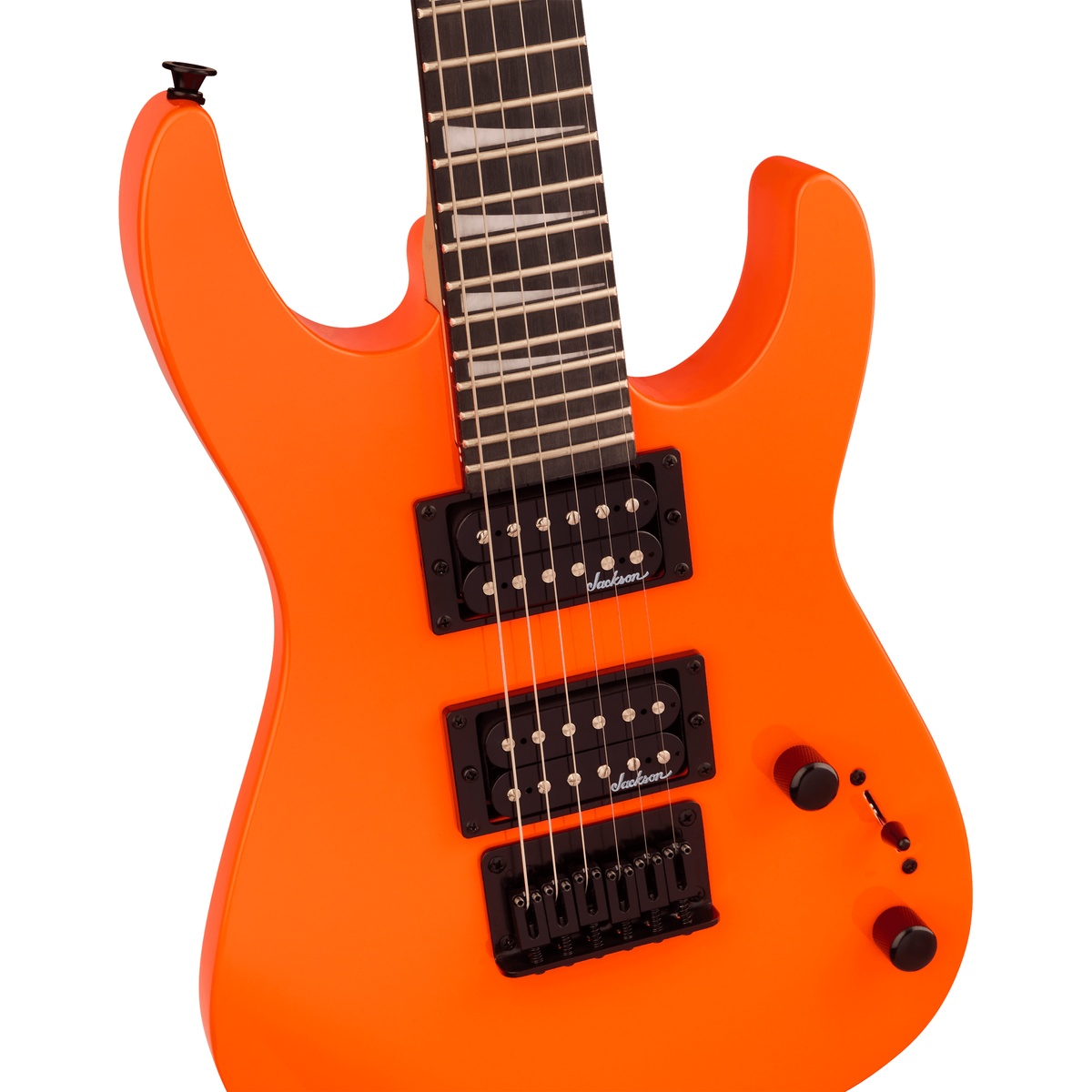 Jackson JS Series Dinky Minion JS1X Electric Guitar - Safety Orange - View 6 | MusicMarket