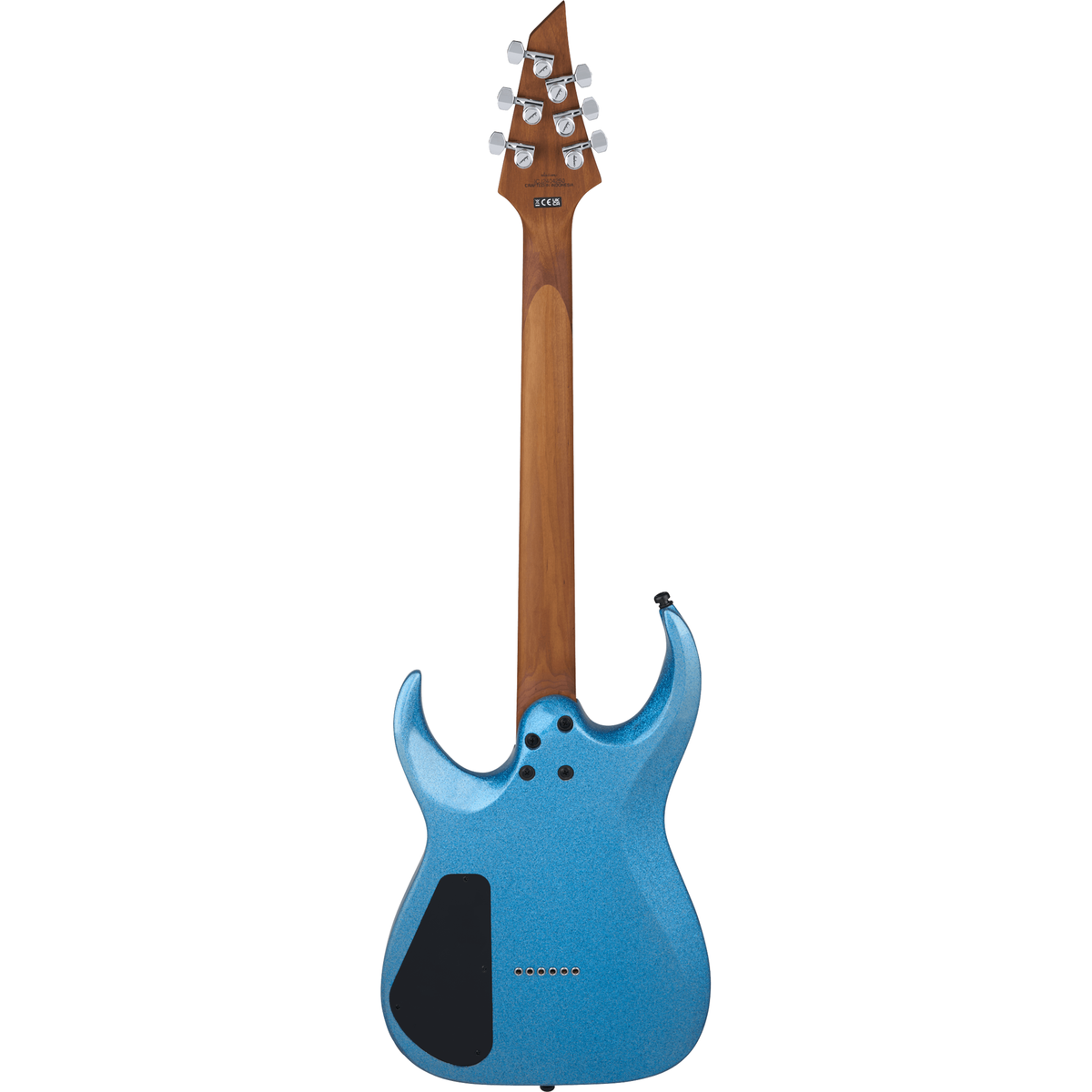 Jackson Pro Series Misha Mansoor Signature Juggernaut HT6 - Blue Sparkle - View 3 | MusicMarket