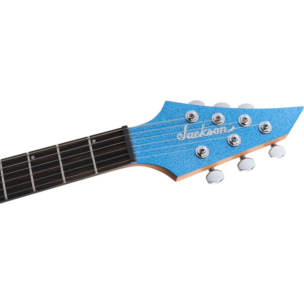 Jackson Pro Series Misha Mansoor Signature Juggernaut HT6 - Blue Sparkle - View 4 | MusicMarket