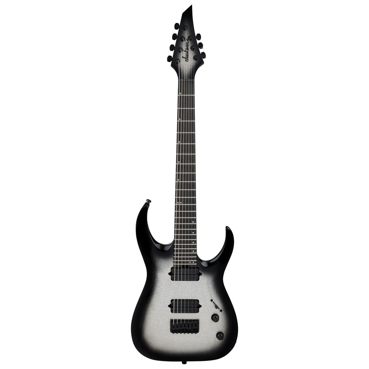 Jackson Pro Series Signature Misha Mansoor Juggernaut HT7 - Silverburst Sparkle - View 2 | MusicMarket