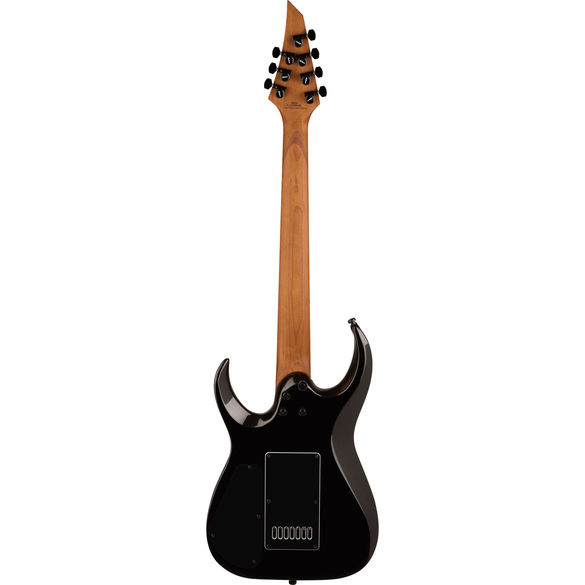 Jackson Pro Series Signature Misha Mansoor Juggernaut ET7 Electric Guitar - Metallic Black - View 3 | MusicMarket