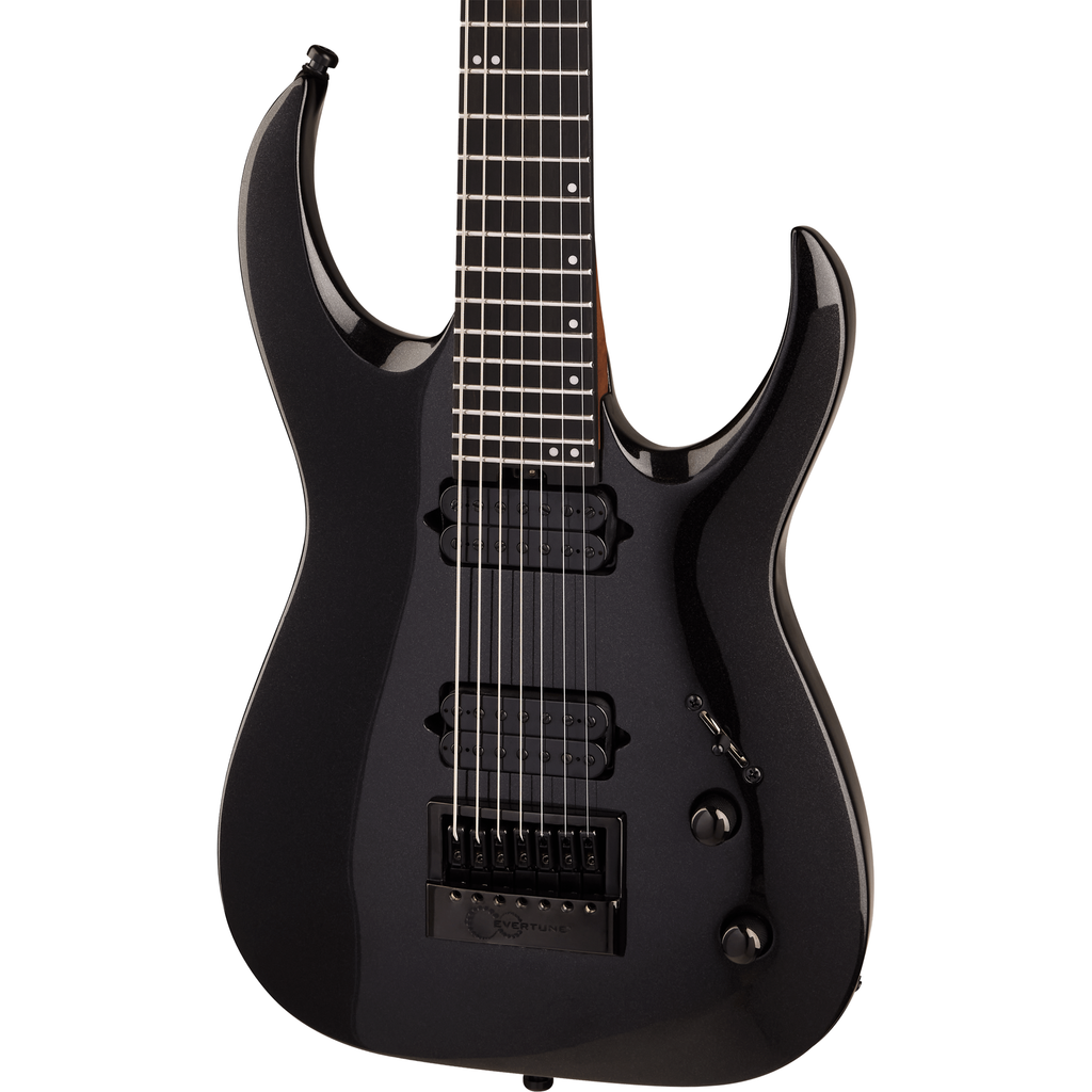 Jackson Pro Series Signature Misha Mansoor Juggernaut ET7 Electric Guitar - Metallic Black - MusicMarket
