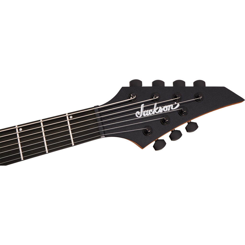 Jackson Pro Series Signature Misha Mansoor Juggernaut ET7 Electric Guitar - Metallic Black - View 4 | MusicMarket