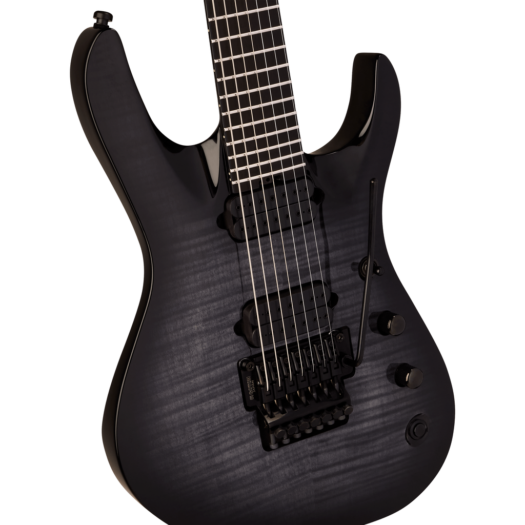 Jackson Pro Plus Signature Chris Broderick Soloist 7-String Electric Guitar - Transparent Black - View 6 | MusicMarket