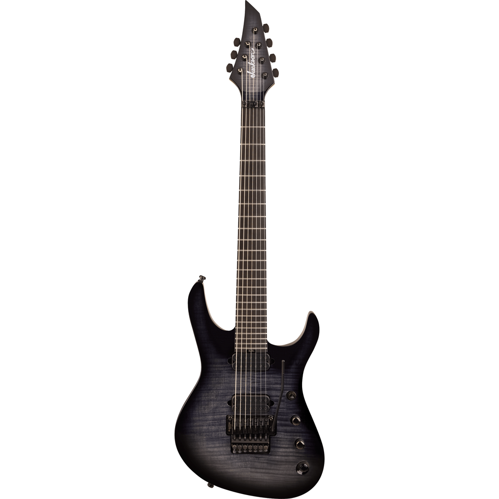 Jackson Pro Plus Signature Chris Broderick Soloist 7-String Electric Guitar - Transparent Black - View 2 | MusicMarket