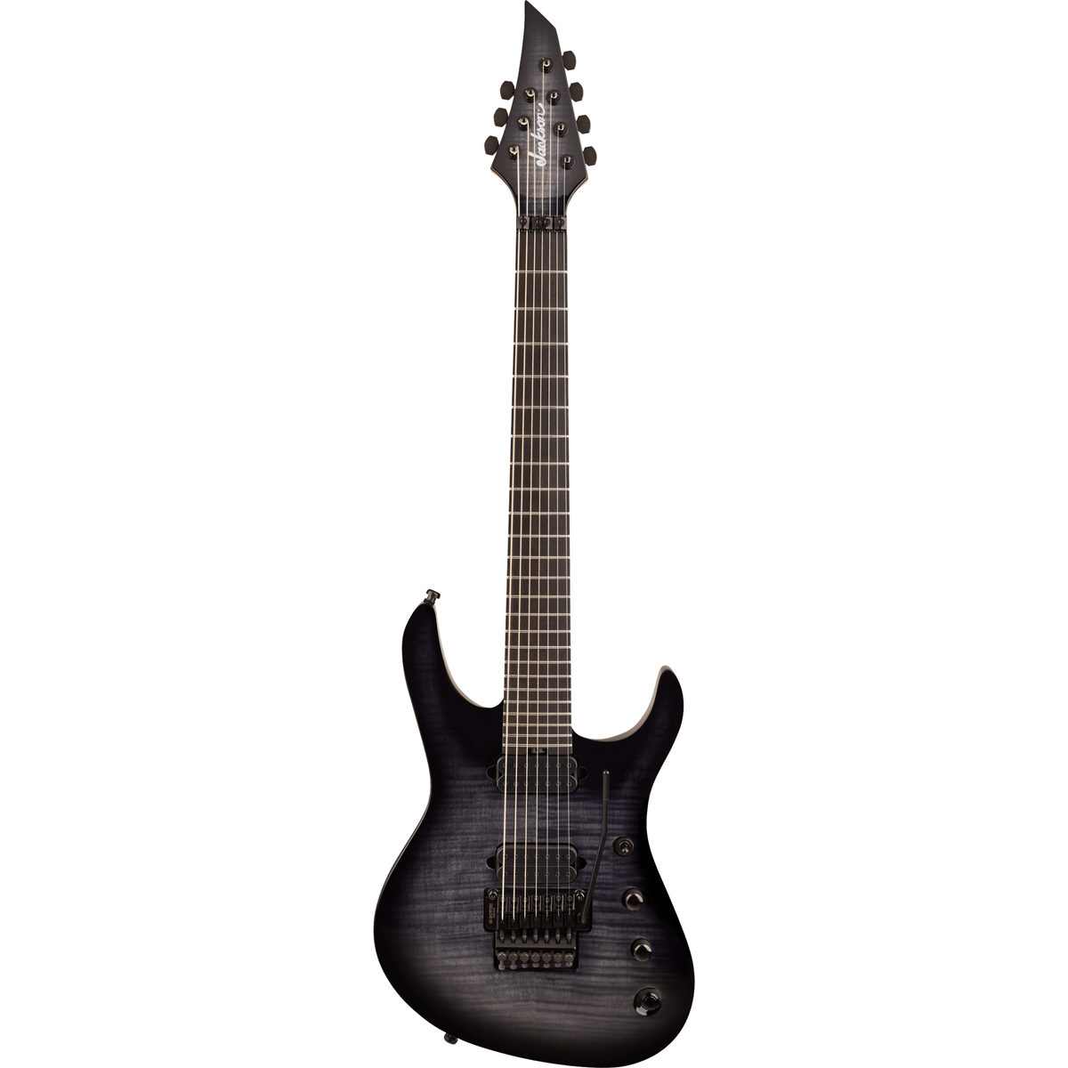 Jackson Pro Plus Signature Chris Broderick Soloist 7-String Electric Guitar - Transparent Black - View 2 | MusicMarket