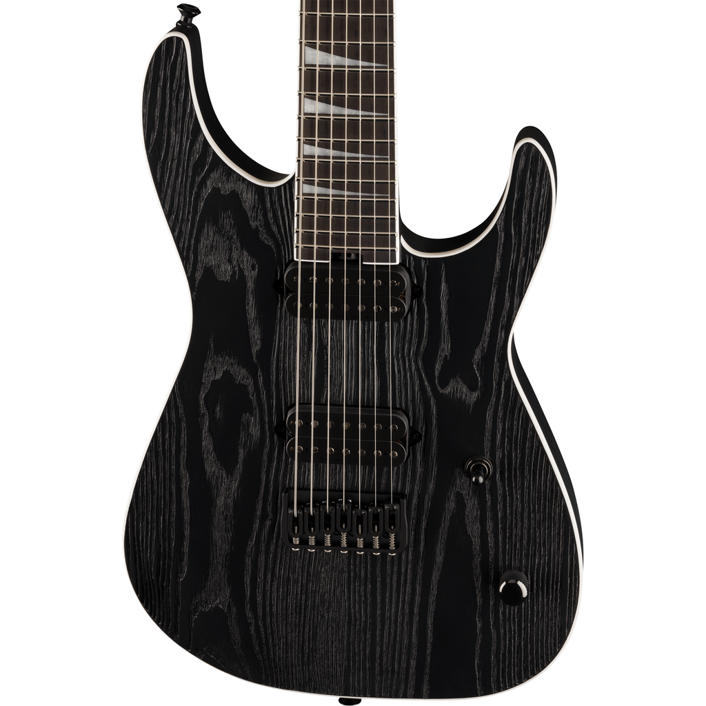 Jackson Pro Series Signature Jeff Loomis Soloist SL7 HT Electric Guitar - Black Ash - MusicMarket