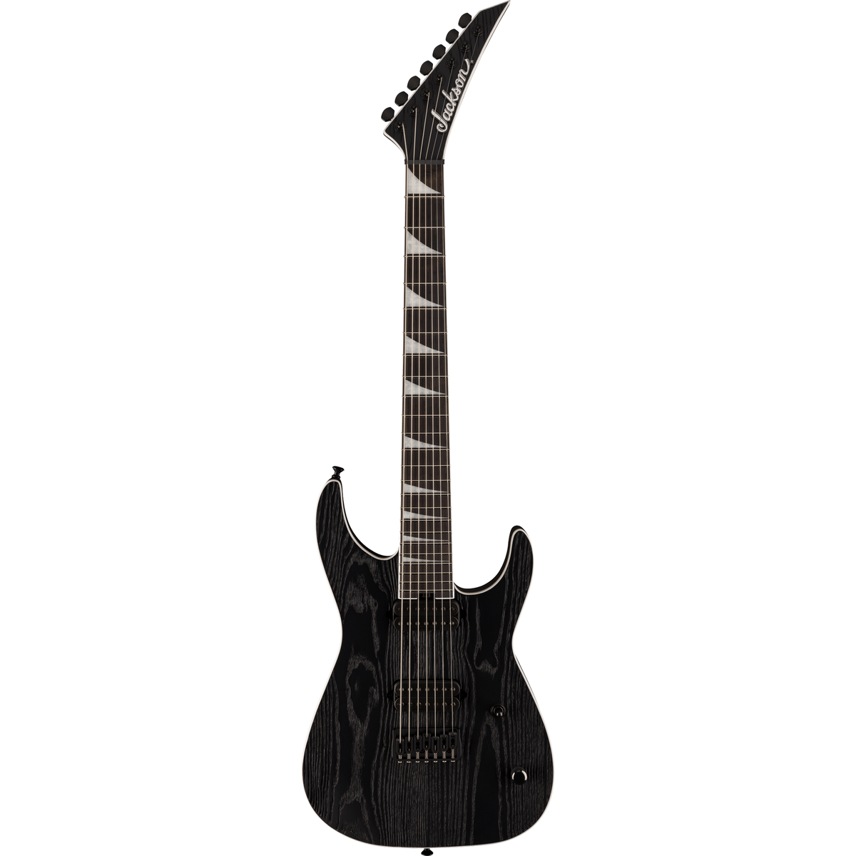 Jackson Pro Series Signature Jeff Loomis Soloist SL7 HT Electric Guitar - Black Ash - View 2 | MusicMarket