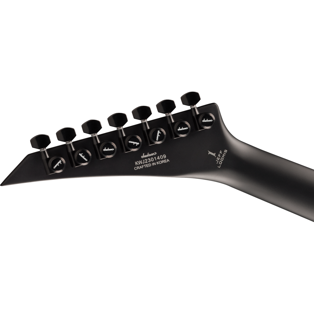 Jackson Pro Series Signature Jeff Loomis Soloist SL7 HT Electric Guitar - Black Ash - View 5 | MusicMarket