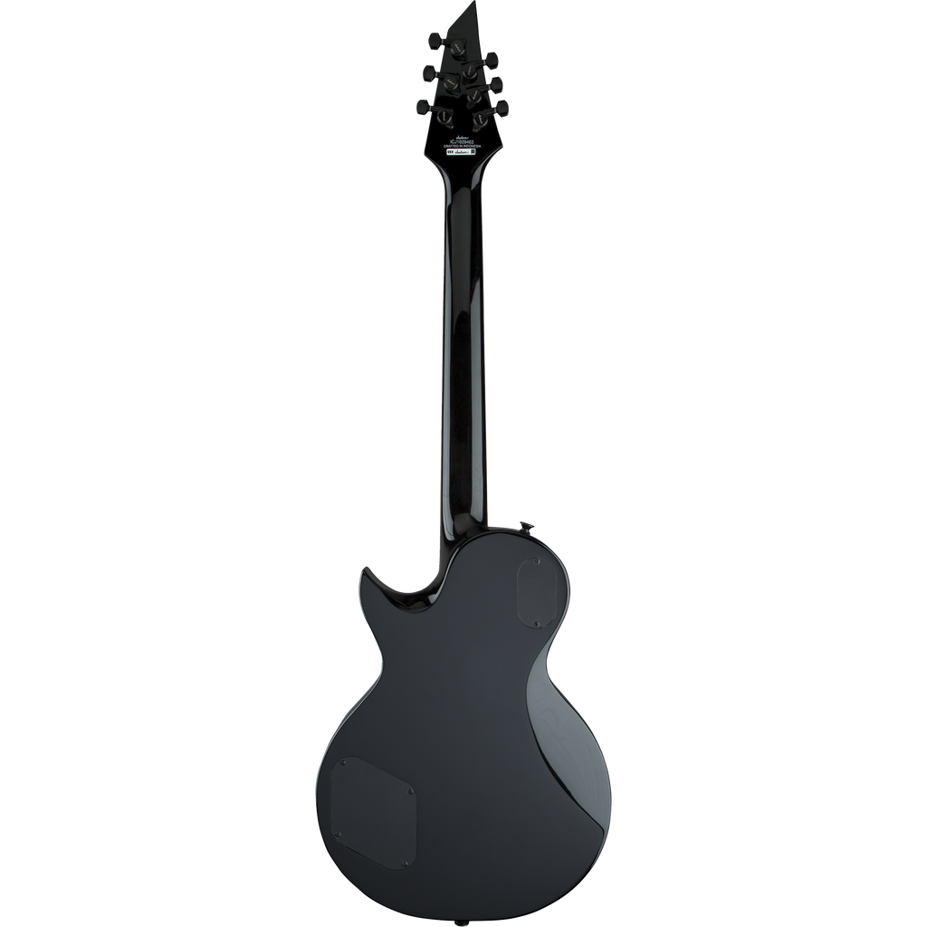 Jackson X Series Signature Marty Friedman MF-1 Electric Guitar, Gloss Black w/ White Bevels - View 3 | MusicMarket